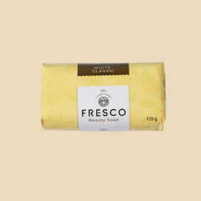 FRESCO BEAUTY SOAP WHITE CLASSIC 125G PACK OF 6